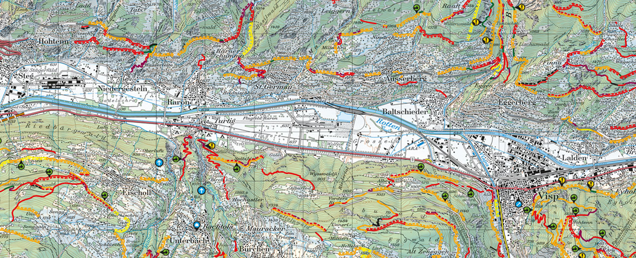 Singletrail map tegernsee
